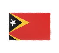 WHJSSF Democratic Republic of Timor-Leste Prints Placemats Set of 6 12x18in - Durable Table Layers with Heat-Resistant & Wrinkle-Free Polyester