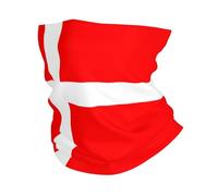 WHJSSF Denmark Danish Flag Prints Performance Multifunctional Sweatband Cool Headwear For Great Outdoor Activities