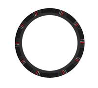 WHJSSF Firefighter Axe Red Line Flag Prints Quality Steering Wheel Grip - Durable Neoprene Layer for Universal Vehicle Style