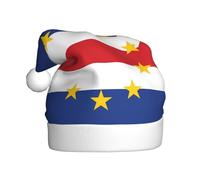 WHJSSF Flag of Cape Verde Pattern Christmas Hat Durable for Adult for Halloween, Christmas, New Year