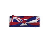 WHJSSF Flag of Hawaii American Prints Baby Bow Headband - Soft & Stretchy Newborn Accessory for Photoshoots & Baby Showers - Gentle, Cute & Adorable Headwear for Infants