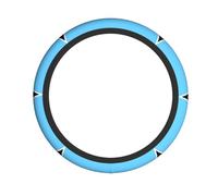 WHJSSF Flag of Saint Lucia Prints Neoprene Steering Wheel Layer - Engineered for Durability & Universal Vehicle Fit