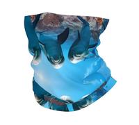 WHJSSF Funny Dolphin Looking at You Prints Multifunctional Sport Headband - Seamless Stretch Neck Gaiter for Running, Hiking, Cycling & Travel - Lightweight, Breathable & Quick-Drying