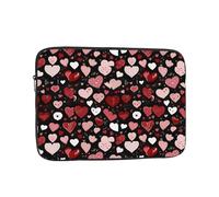 WHJSSF Give You Unlimited Love Prints Portable Laptop Sleeve 17 inch for Business Travel, School, Office, Daily Use