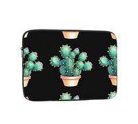 WHJSSF Glowing Cactus Among Thorns Prints Portable Laptop Sleeve 15 inch for Business Travel, School, Office, Daily Use