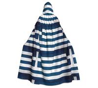 WHJSSF gr lag Prints Hooded Cloak - Long Halloween Throw, Cozy Costume Layer with Drawstring