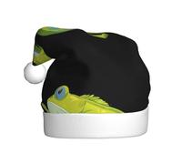 WHJSSF Green baby fish Picture Christmas Hat for Adult Making It a Fun and Durable Gift for Men and Women