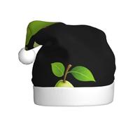 WHJSSF Green cute big pear Picture Christmas Hat for Adult Making It a Fun and Durable Gift for Men and Women