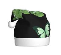 WHJSSF Green fantasy scene Picture Christmas Hat for Adult Making It a Fun and Durable Gift for Men and Women