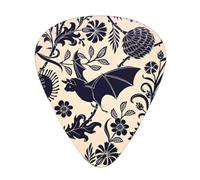 WHJSSF Guitar Picks Set of 12 - Durable ABS Celluloid Plectrums