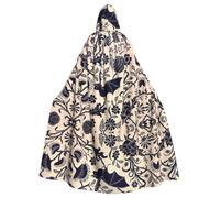 WHJSSF Halloween Adult Hooded Cloak, Full Length Cape