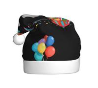 WHJSSF Happy Birthday to Baby Panda Picture Christmas Hat for Adult Making It a Fun and Durable Gift for Men and Women