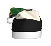 WHJSSF Happy in the envelope Pattern Christmas Hat for Adult quality accessory soft, lightweight, and fluffy