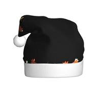 WHJSSF Happy running animals Picture Christmas Hat for Adult Making It a Fun and Durable Gift for Men and Women