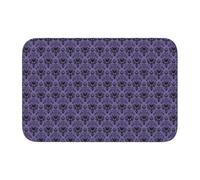WHJSSF Haunted Mansion Prints Hem Mat 40x60 | High-grade Polyester Bath Rug - Non-Slip, Fade-Resistant Floor Cover for Bathroom, Vanity, & Guest Suites