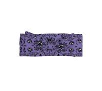 WHJSSF Horror pattern on purple background Prints Baby Bow Headband - Soft & Stretchy Newborn Throw for Cute Photo Shoots & Baby Showers