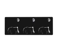 WHJSSF Horse Under The Moon Prints Mouse Pad 12x31.5in