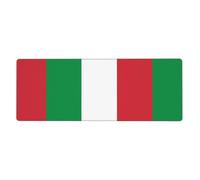WHJSSF Italian flag Mouse Pad 12x31.5in Large Desk Mat for Gaming & Work