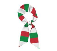 WHJSSF Italian flag Printing Women's Fashion Scarf Versatile Style, Soft and Silky for Dates, Travel