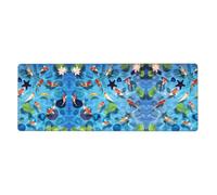 WHJSSF Japanese Red carp Prints Extended Mouse Pad 12x31.5in