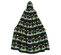 WHJSSF Little Ant's Rainbow Bridge Printing Halloween Adult Hooded Cloak for various party and carnival settings