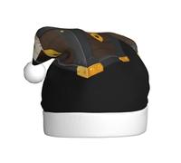 WHJSSF Little sheep in the treasure box Picture Christmas Hat for Adult Making It a Fun and Durable Gift for Men and Women