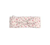 WHJSSF lovely sweet red cherry Prints Baby Bow Headband - Soft & Stretchy Newborn Accessory for Photoshoots & Baby Showers - Gentle, Cute & Adorable Headwear for Infants