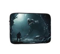 WHJSSF Monster Under The Sea Prints Portable Laptop Sleeve 12 inch for Business Travel, School, Office, Daily Use