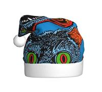 WHJSSF Mouse Head Monster Picture Christmas Hat for Adult Soft and Fluffy Brim, Lightweight Comfort