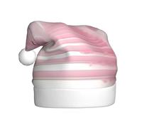 WHJSSF Pink cherry blossom staircase Pattern Christmas Hat Durable for Adult for Halloween, Christmas, New Year