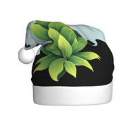 WHJSSF Plant ghost Pattern Christmas hat for Adult Suitable for Halloween, Christmas and New Year wear