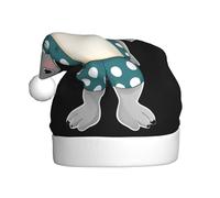 WHJSSF Polka dot koala Picture Christmas Hat for Adult Making It a Fun and Durable Gift for Men and Women