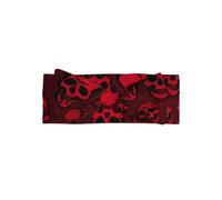 WHJSSF Red Skulls Prints Baby Bow Headband - Soft & Stretchy Newborn Accessory for Photo Shoot, Cute Hairpiece for Little Girls