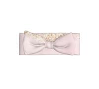 WHJSSF rose gold glitter Prints Baby Bow Headband - Soft & Stretchy Newborn Accessory for Photo Shoot, Cute Hairpiece for Little Girls