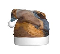 WHJSSF Source of water in the desert Picture Christmas Hat for Adult Making It a Fun and Durable Gift for Men and Women