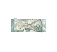 WHJSSF Spring flower Blossoms Prints Baby Bow Headband - Soft & Stretchy Newborn Accessory for Photo Shoot, Cute Hairpiece for Little Girls