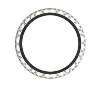 WHJSSF Stars Eastern Stars Prints Steering Wheel Cover - Quality Neoprene Grip, Durable & Non-Slip Protection for Cars, Trucks, SUVs & ATVs