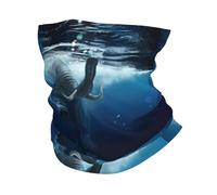 WHJSSF Swimming African Elephant Prints Soft & Breathable Multifunctional Headband Comfort Fit For Any Adventure