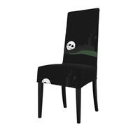 WHJSSF The dead in the cemetery Prints Protection Cover for Dining Chair - Soft, Comfortable, Wrinkle-Resistant Elastic Fits Most Armless Chairs