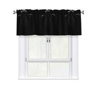 WHJSSF The evil magic witch Printed curtain with short pole, 54x18in for most standard or decorative curtain rods, for kitchens, bathrooms, laundry rooms