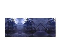 WHJSSF The Lonely Ship Prints Mouse Pad 12x31.5in