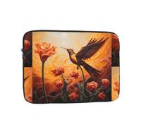 WHJSSF The Phoenix Bird in The Spark Prints Portable Laptop Sleeve 12 inch for Business Travel, School, Office, Daily Use