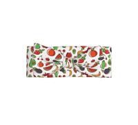 WHJSSF Vegetable Fruit Prints Baby Bow Headband - Soft & Stretchy Newborn Accessory for Photo Shoot, Cute Hairpiece for Little Girls
