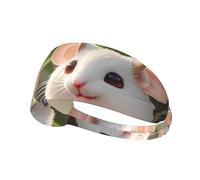 WHJWXC Mother and Child Rats Printing Elastic Exercise Headband Head Tie,Headband for Men and Women,Hair Band for Yoga Fitness