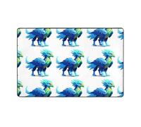 WHJWZY Carpet 60 x 39 in - Flannel Area Rug for Living Room, Office, and More Pixel Griffin Picture