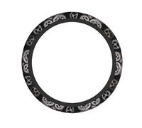 WHJWZY Elastic Steering Wheel Cover - Protects and Decorates Your Car - Suitable for Cars SUVs Trucks Mechanical Gears Picture