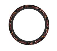 WHJWZY Elastic Steering Wheel Cover - Protects and Decorates Your Car - Suitable for Cars SUVs Trucks Octopus Tentacles Picture