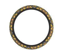 WHJWZY Elastic Steering Wheel Cover - Protects and Decorates Your Car - Suitable for Cars SUVs Trucks Various Smiley Faces Printed