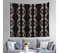 WHJWZY Sinister Owl Pattern Quality Decor Tapestry 60x51 in : Soft, lightweight Suitable for wall hanging tapestries
