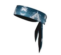 WHJWZY Sports Head Tie - Comfortable and Stylish Headband for Exercise and Sports Activities Birds of Prey in The Blue Sky Printing
